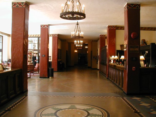 The Ahwahnee Hotel main lobby